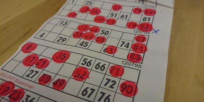 Bilde/illustrasjon for Tirsdagsbingo på aktivitetskjelleren Tirsdagsbingo på aktivitetskjelleren
